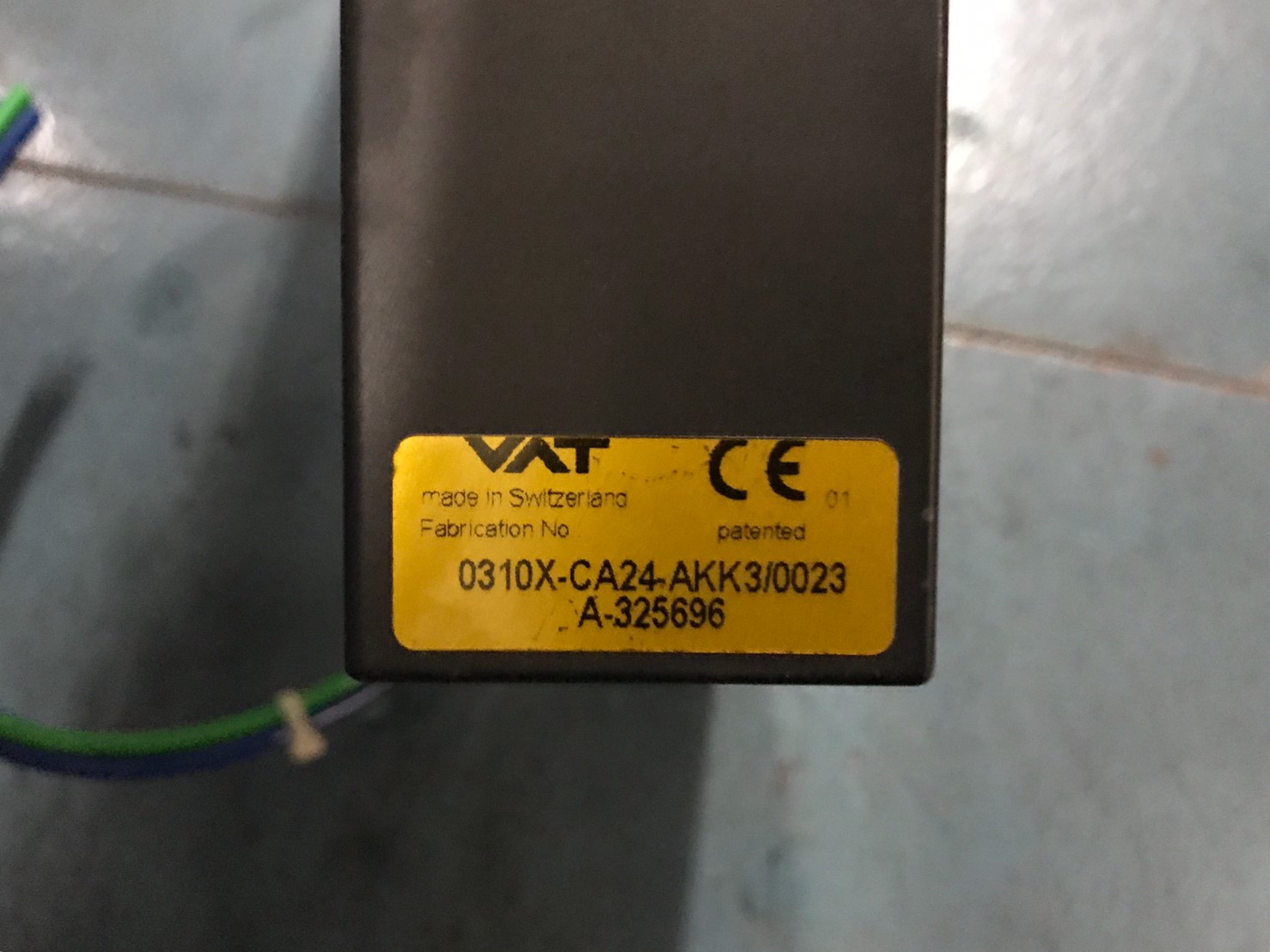 VAT 0310X-CA24-AKK3 / 0023 Rectangular Gate Valve - Slit Valves圖片