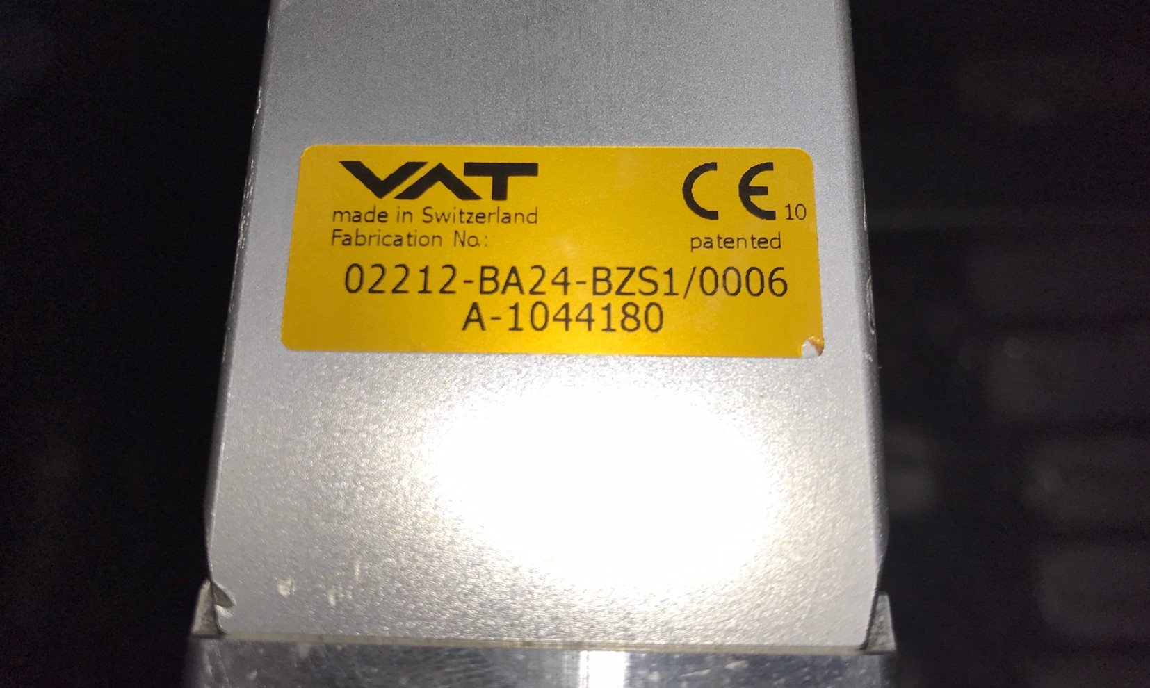 VAT 02212-BA24-BZS1 / 0006 Rectangular Gate Valve - Slit Valves圖片