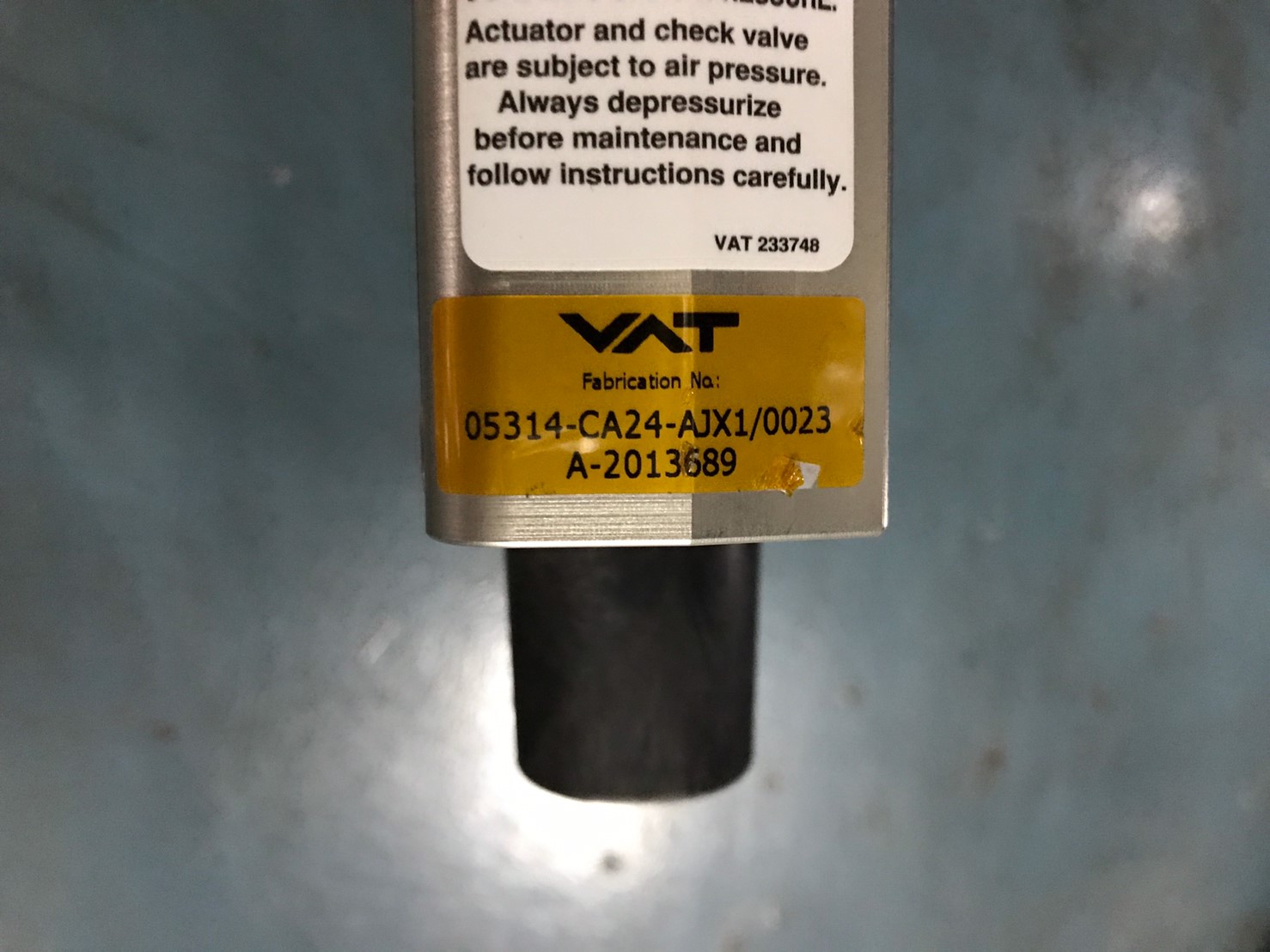VAT 05314-CA24-AJX1 / 0023 Rectangular Gate Valve - Slit Valves圖片