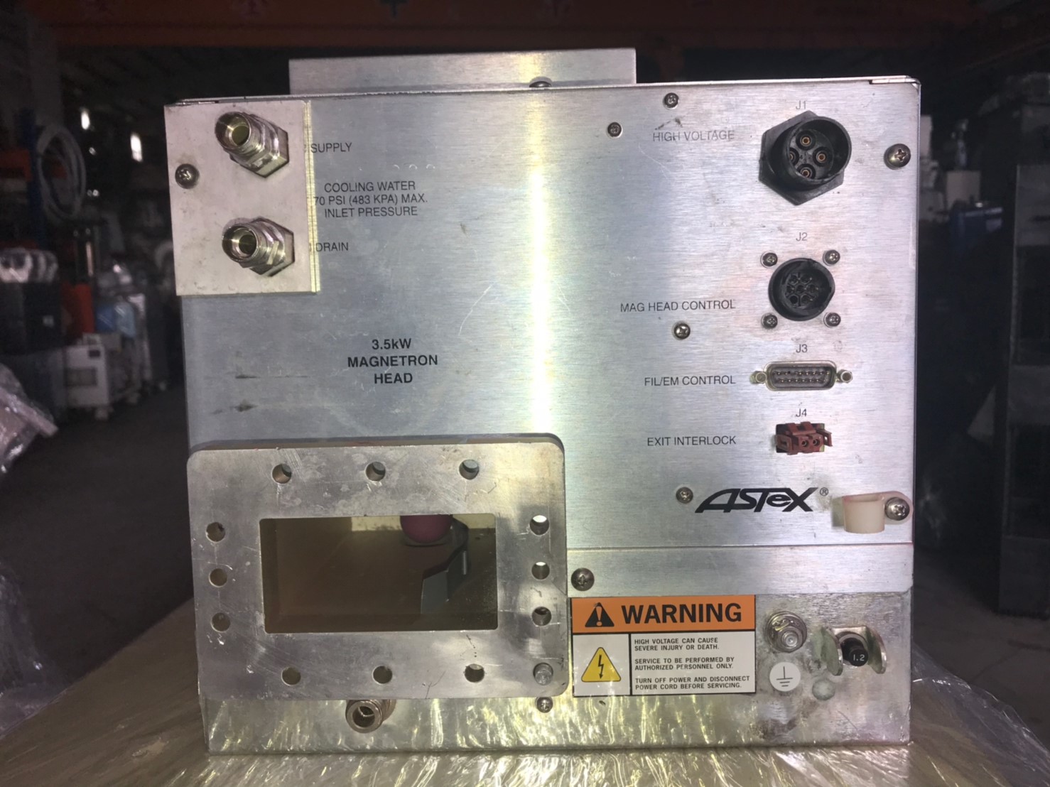 ASTEX D13449 MAGNETRON HEAD 6.7KV 3KW 2450+20-30MHz TYPE AG9131A圖片