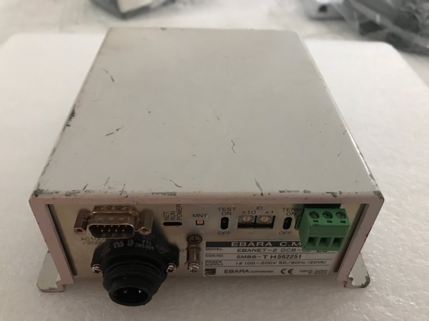 EBARA VACUUM MONITORING SYSTEM EBANET-2 DCB-CE ES圖片