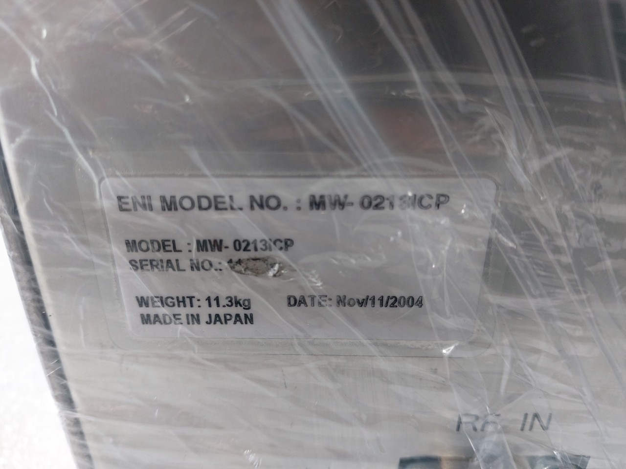 MKS MW-0213ICP圖片