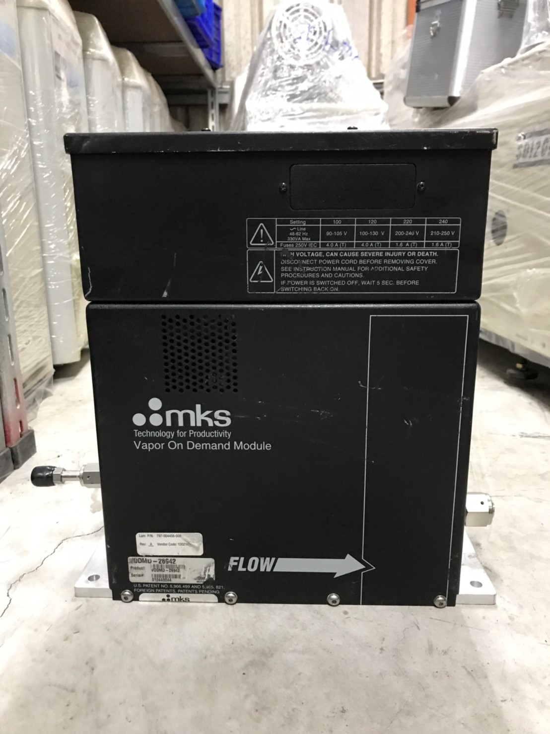 MKS VODM Vapor on Demand Module VODMB 26942 LAM# 797 004456 008圖片