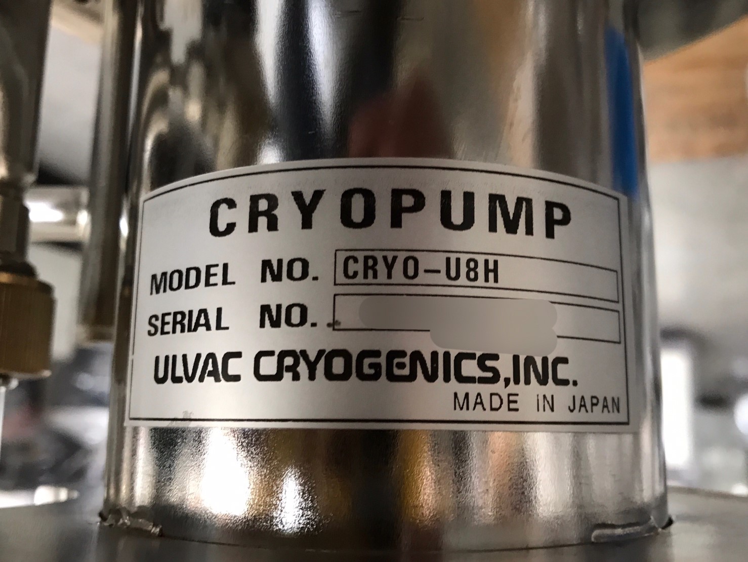 ULVAC CRYO-U8H圖片