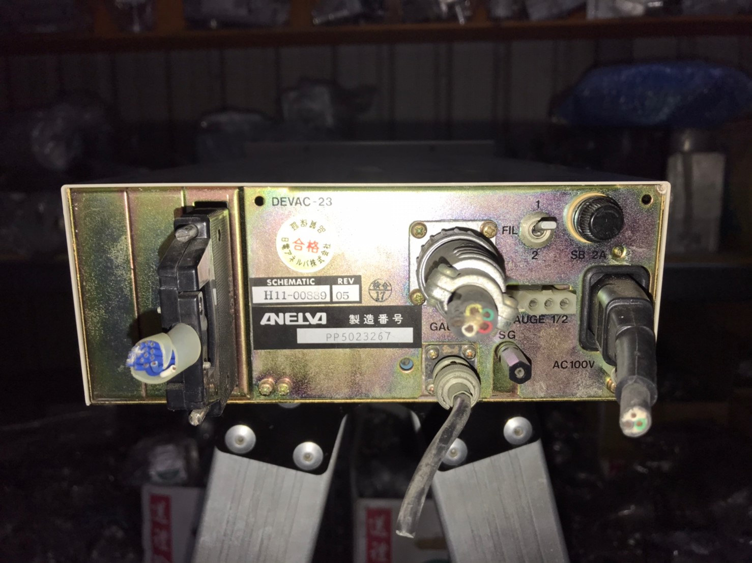 ANELVA IONIZATION GAUGE MIG-821圖片