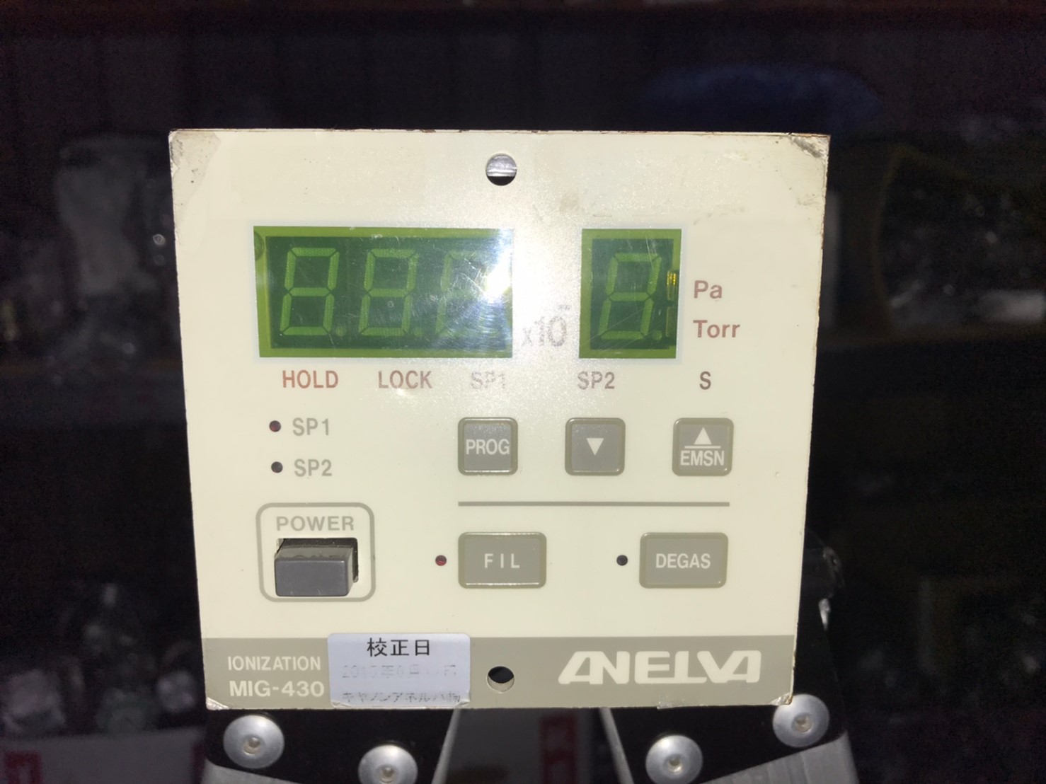 ANELVA MIG-430 Ionization Gauge Control Unit圖片