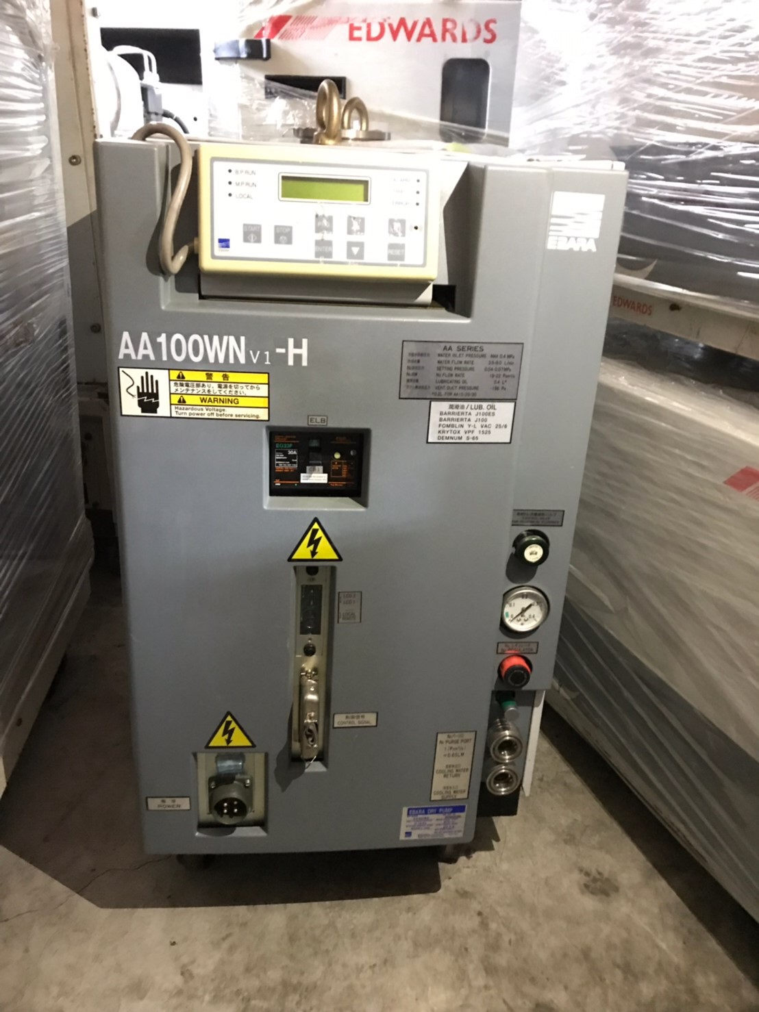 EBARA AA100WN Dry Pump圖片