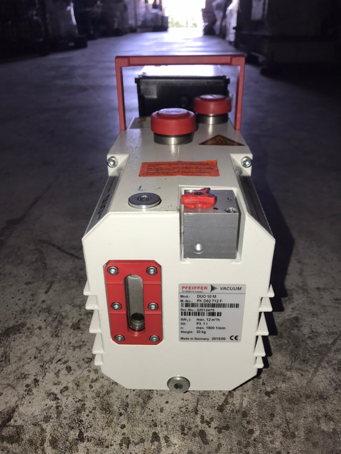 PEEIFFER VACUUM DUO 10 M Rotary Pump圖片