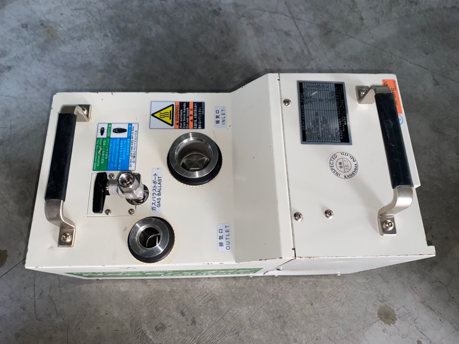 KASHIYAMA NeoDry 30E Dry Vacuum Pump圖片