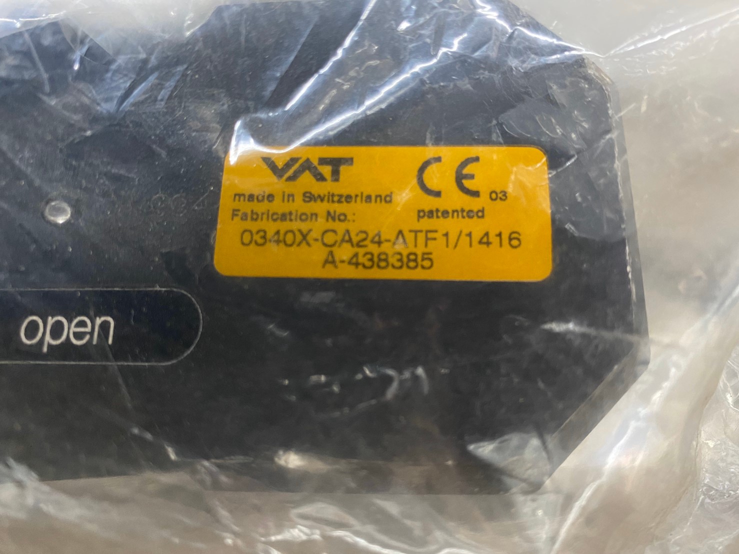 VAT 0340X-CA24-ATF1 / 1416 Slit Valve圖片