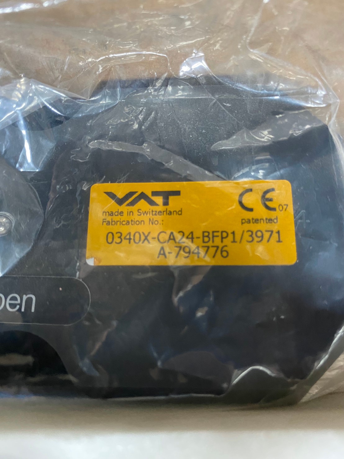 VAT 0340X-CA24-BFP1 / 3971 Slit Valve圖片
