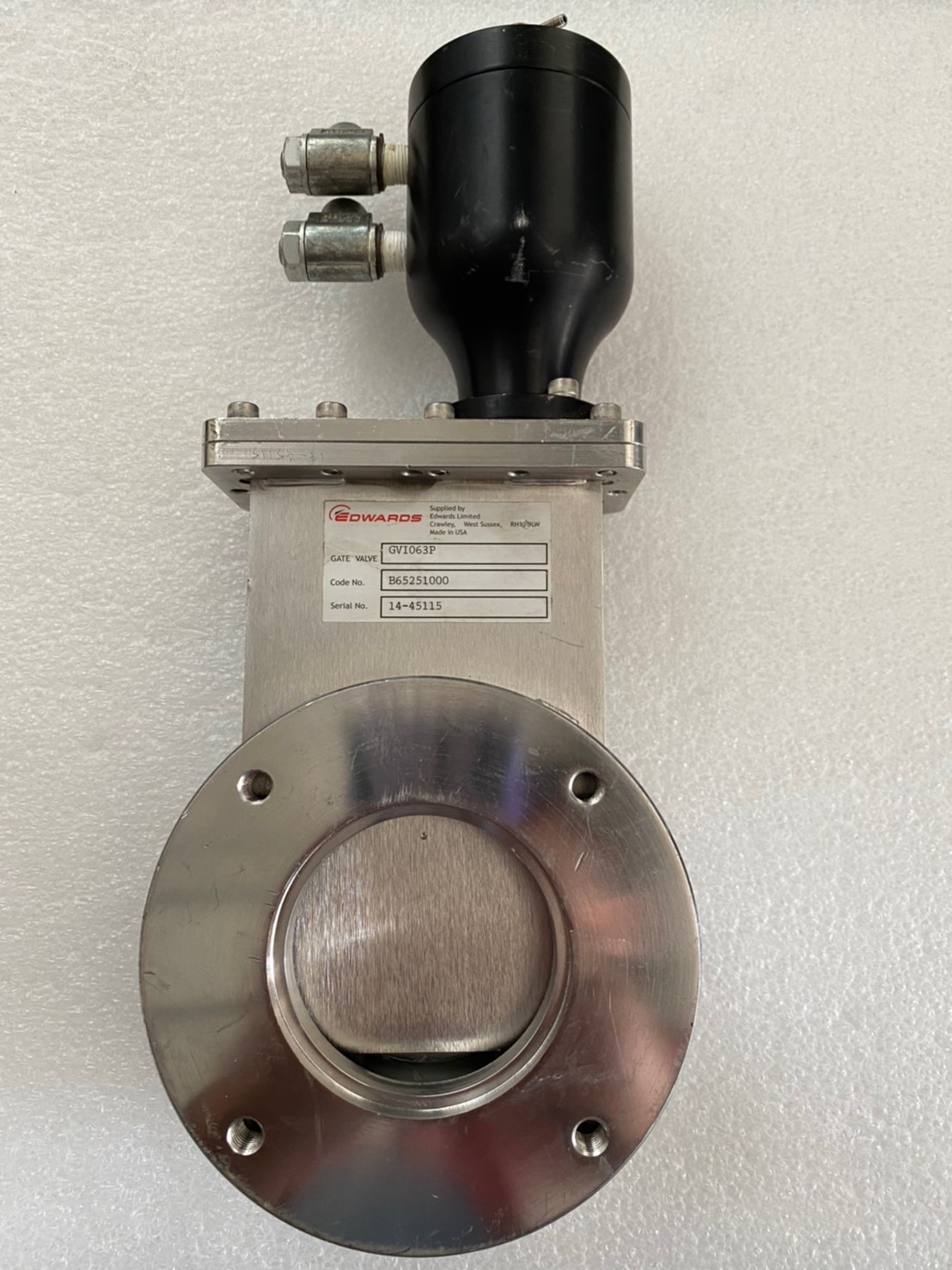 EDWARDS GVI063P Gate Valve圖片