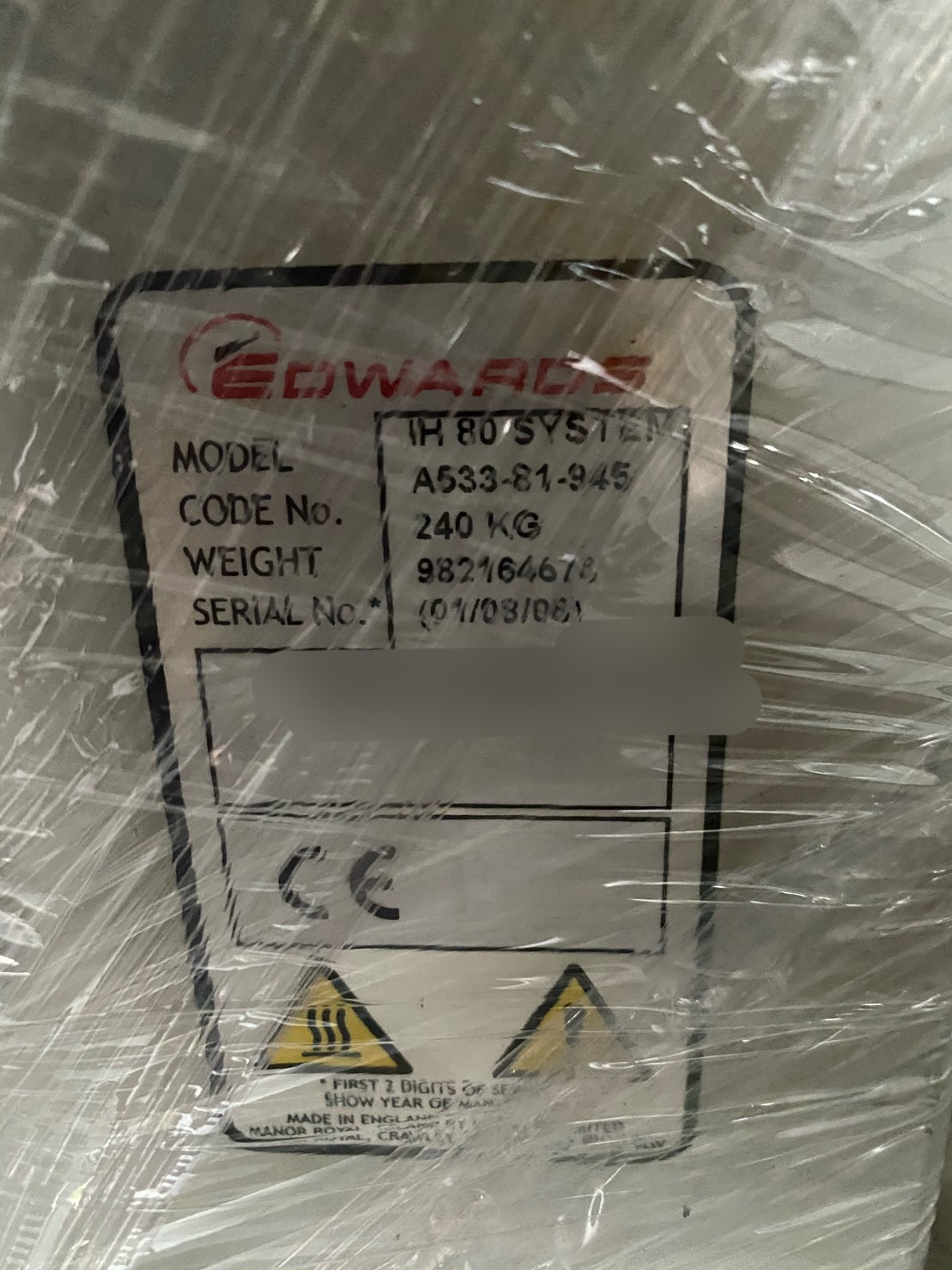 EDWARDS iH80 Dry Pump圖片