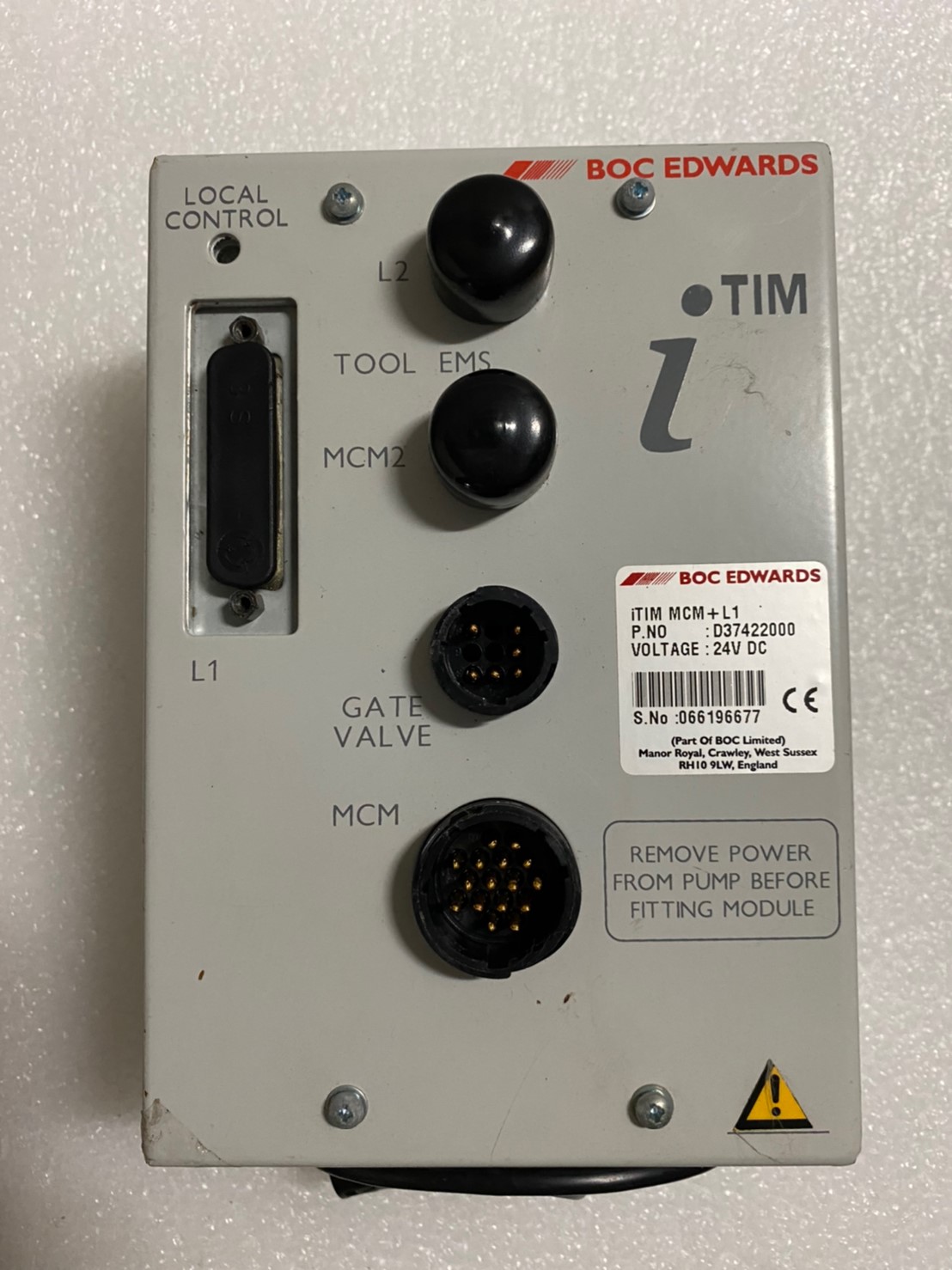 EDWARDS ITIM D37422000 Control Unit Module圖片