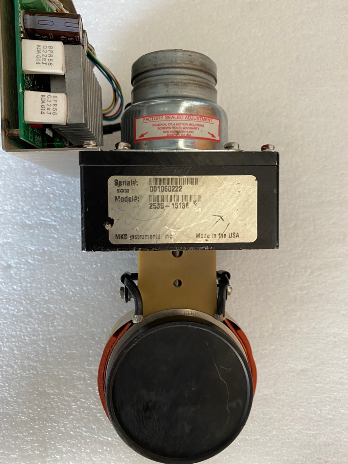 MKS 253B-15186 Exhaust Throttle Valves圖片
