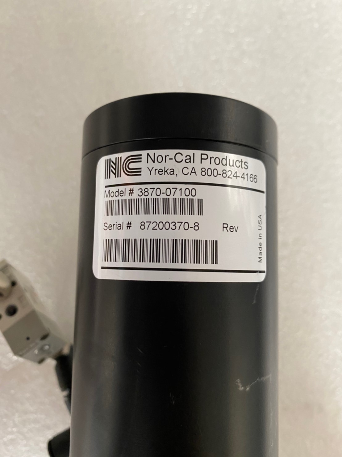 Nor-Cal Gate Valve 3870-07100圖片