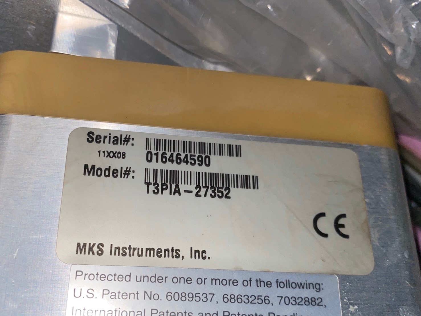 MKS T3PIA-27352 Pendulum Valve圖片