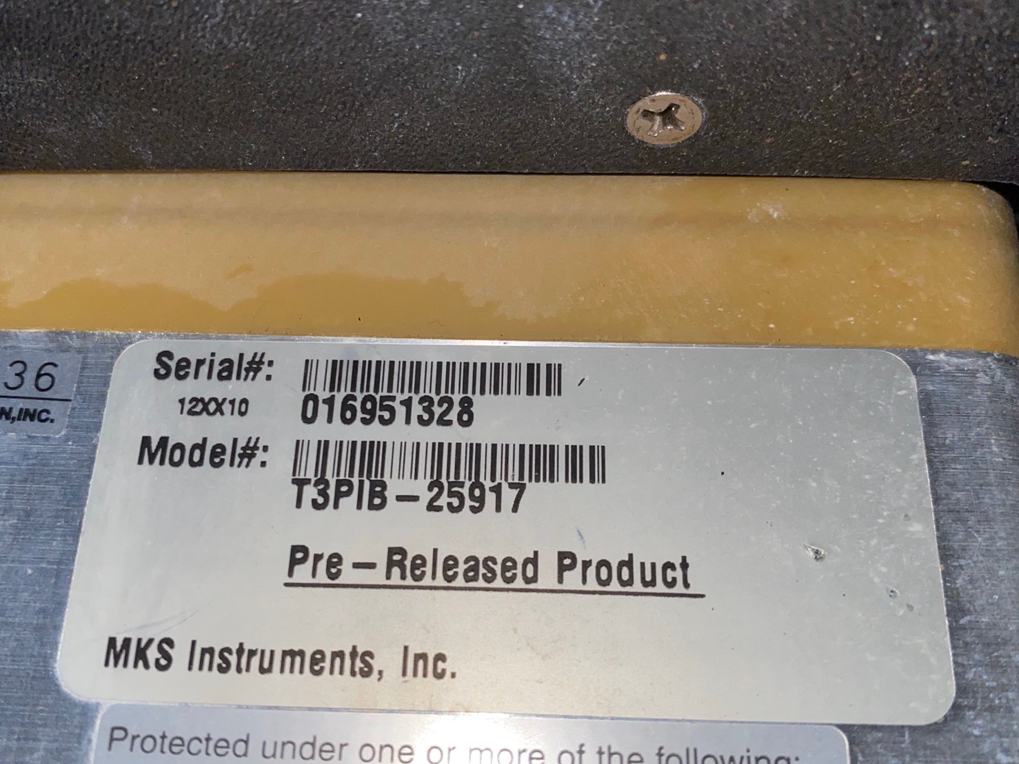 MKS T3PIB-25917 Pendulum Valve圖片