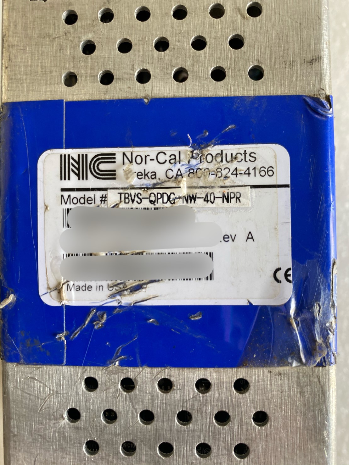 Nor-Cal Intellisys Throttling Valve TBVS-QPDC-NW-40-NPR圖片