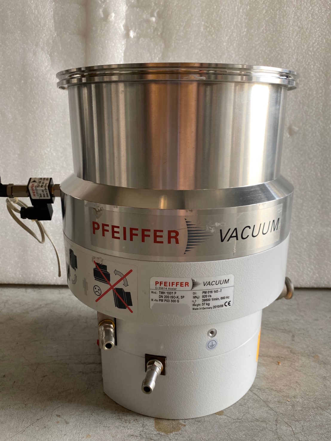 PFEIFFER VACUUM TMH 1001 P DN 200 ISO-K，3P TURBO PUMP圖片