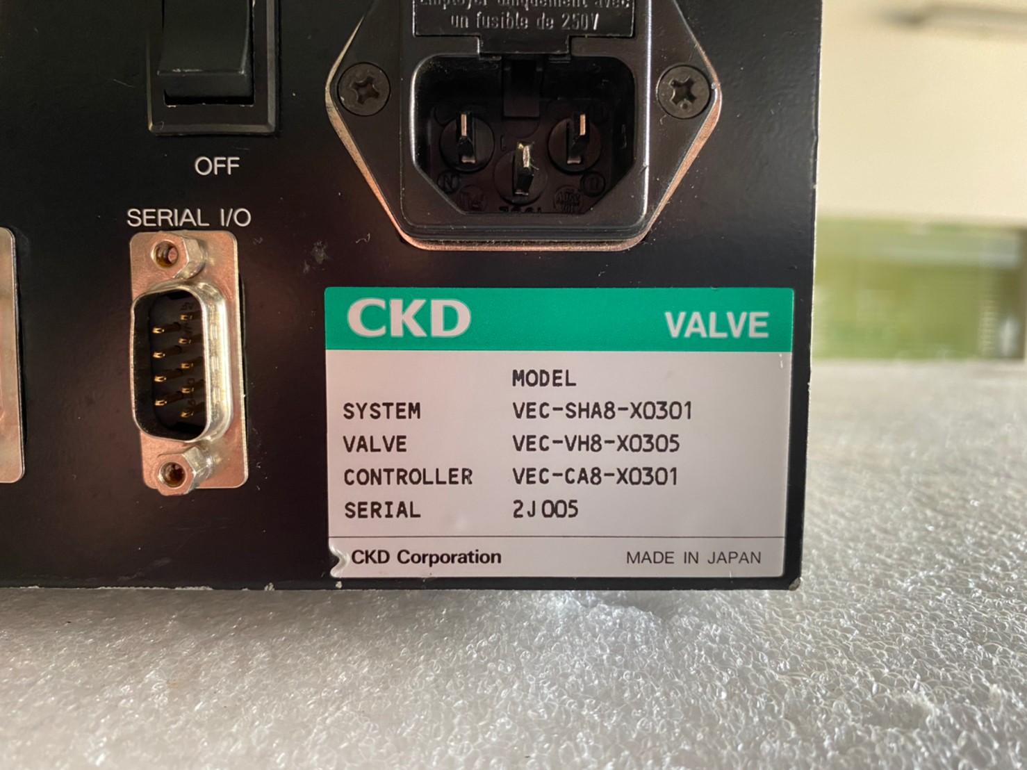 CKD ISO Angle Valve Controller VEC-VH8-X0305圖片