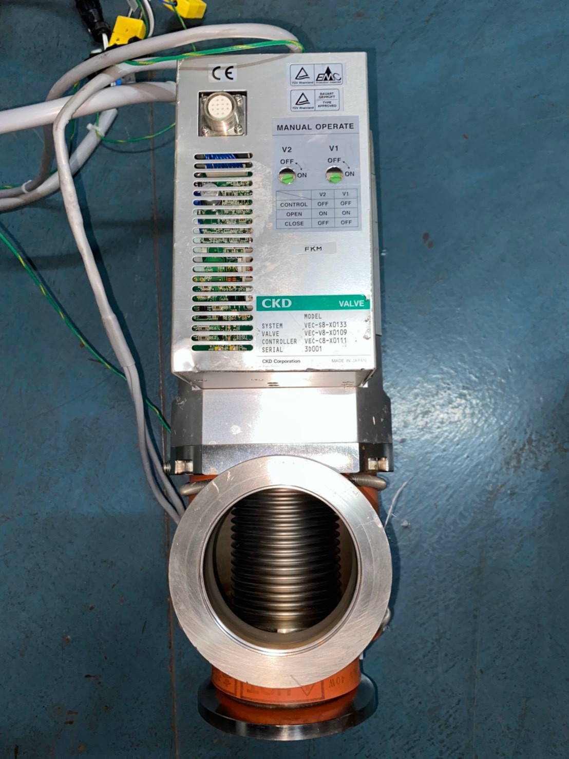 CKD ISO Angle Valve VEC-V8-X0109圖片