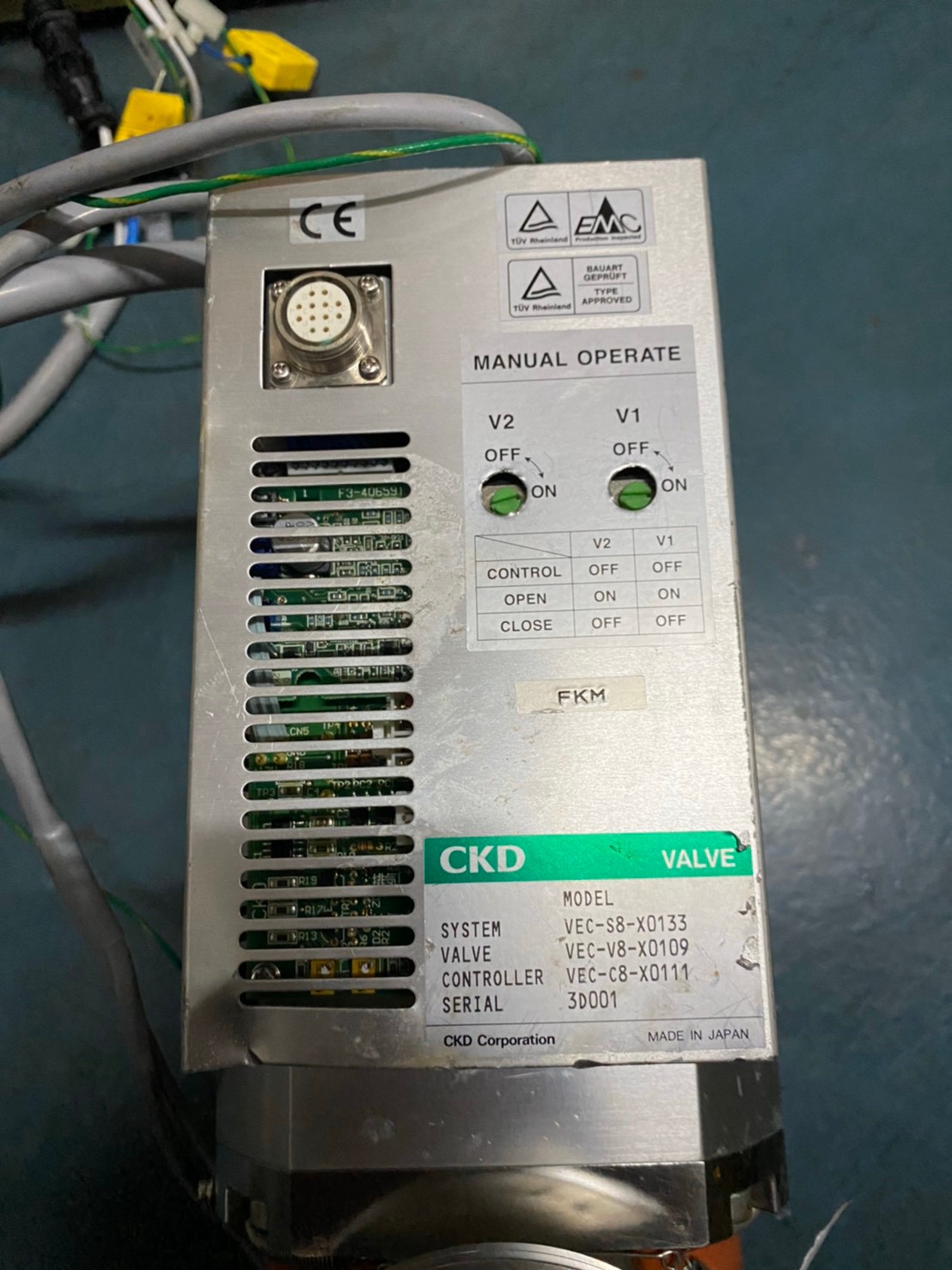 CKD ISO Angle Valve VEC-V8-X0109圖片