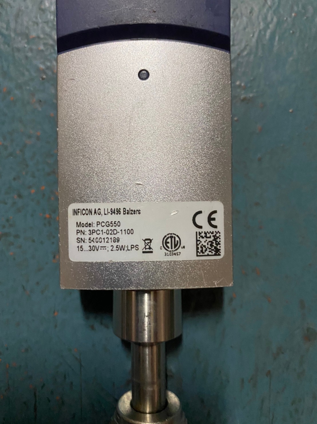 INFICON AG LI-9496 Balzers PCG550 3PC1-02D-1100 Vacuum Gauge圖片