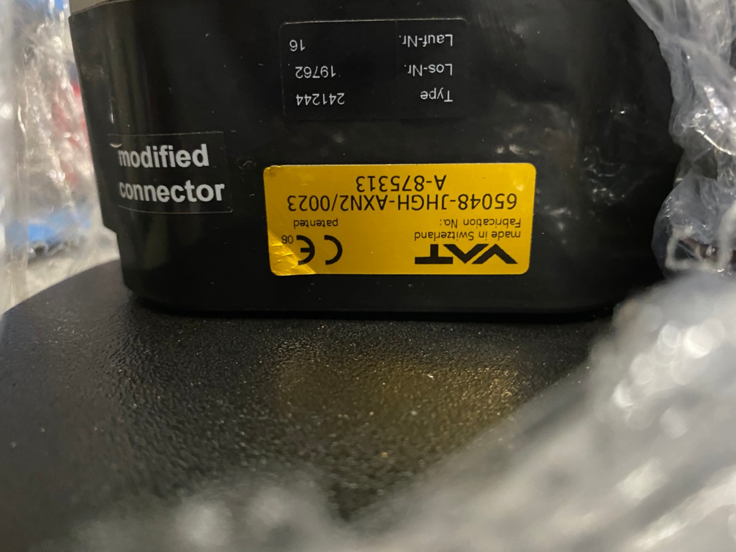 VAT 65048-JHGH-AXN2 Pendulum Valve圖片