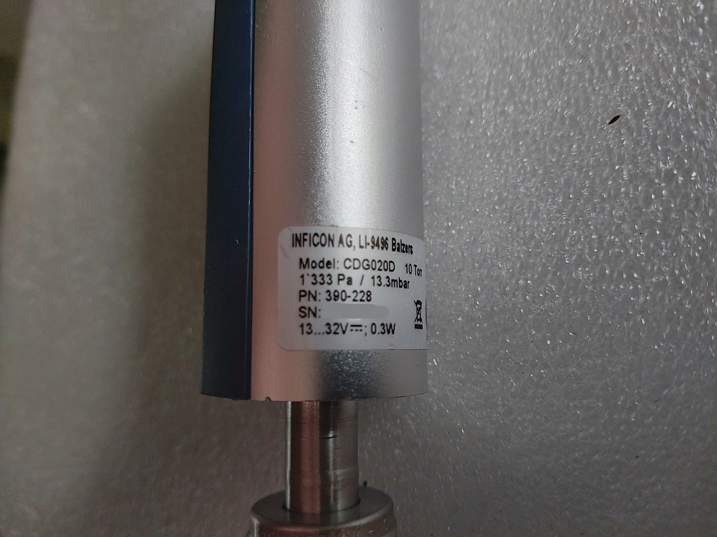 INFICON AG LI-9496 Balzers CDG020D 10Torr 390-228 Vacuum Gauge圖片