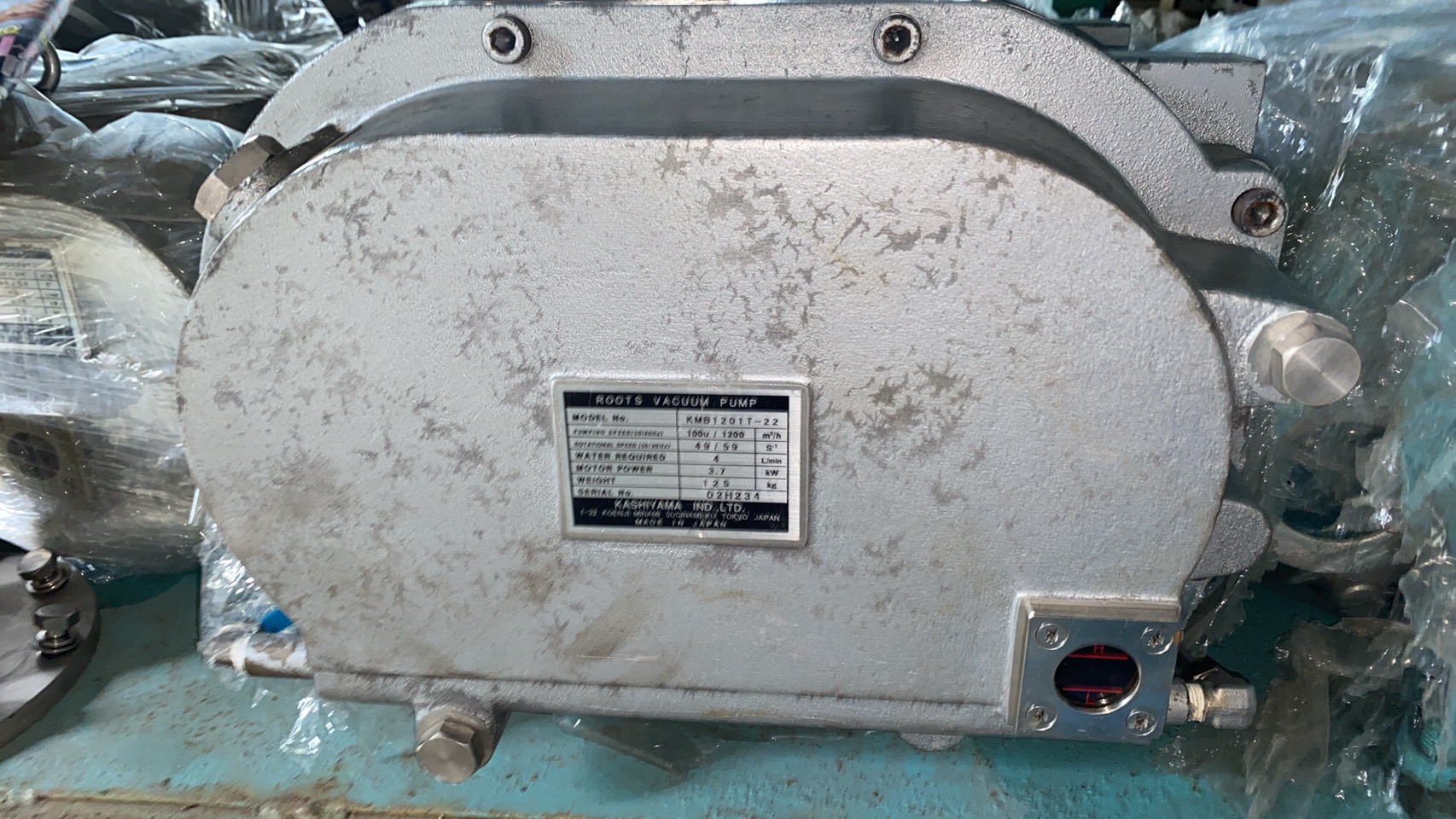 KASHIYAMA KMB1201T ROOTS VACUUM PUMP圖片