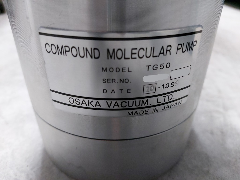 OSAKA TG50 TURBO PUMP圖片