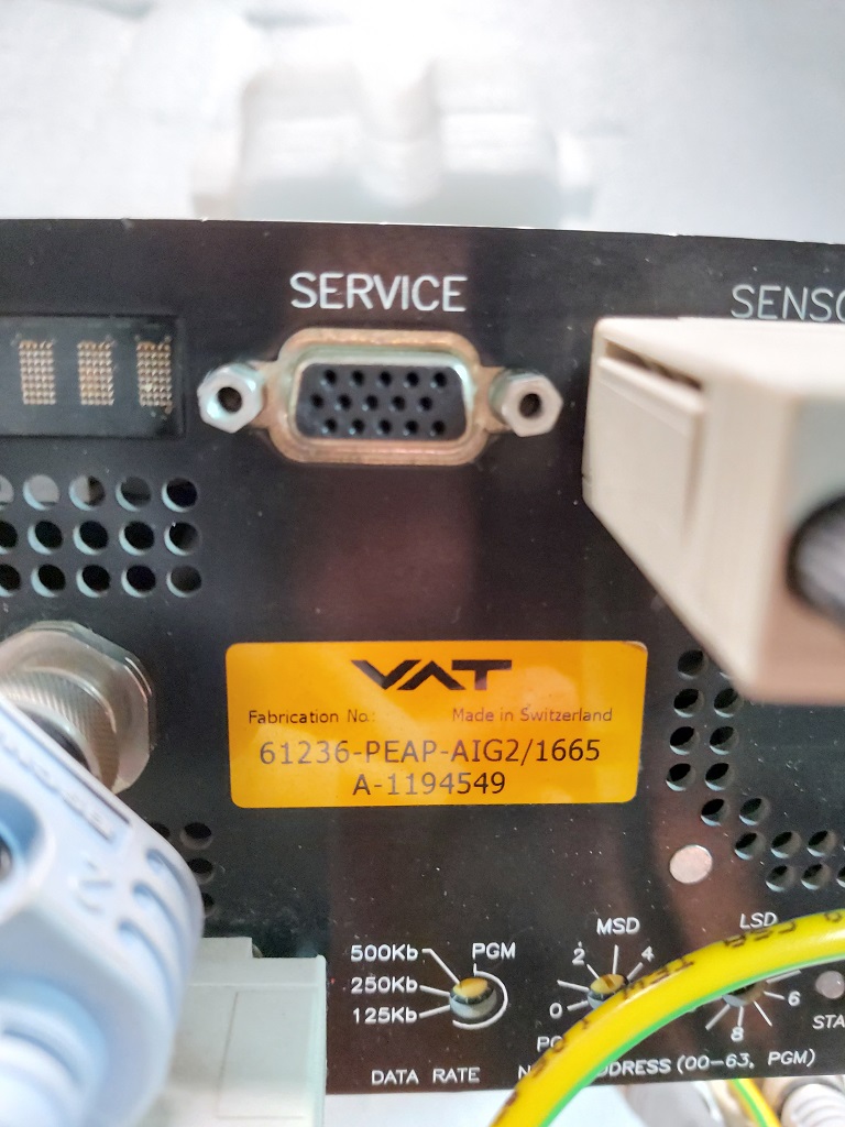 VAT 61236-PEAP-AIG2 Butterfly Throttle valve圖片