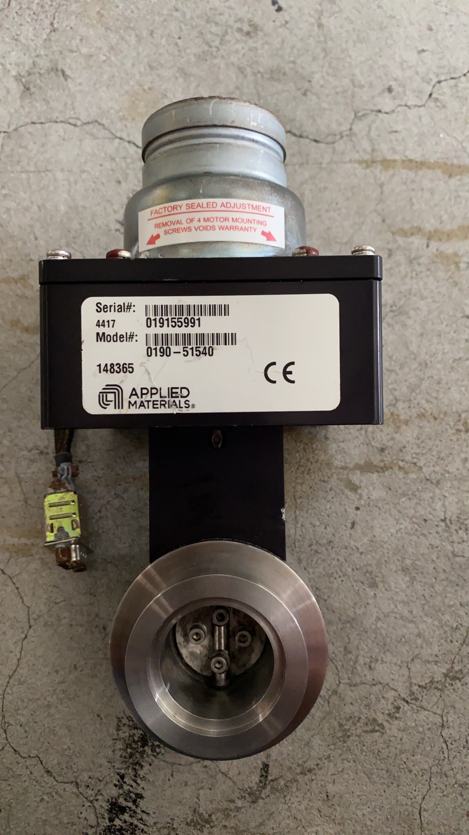 MKS Exhaust Throttle Valve 0190-51540圖片