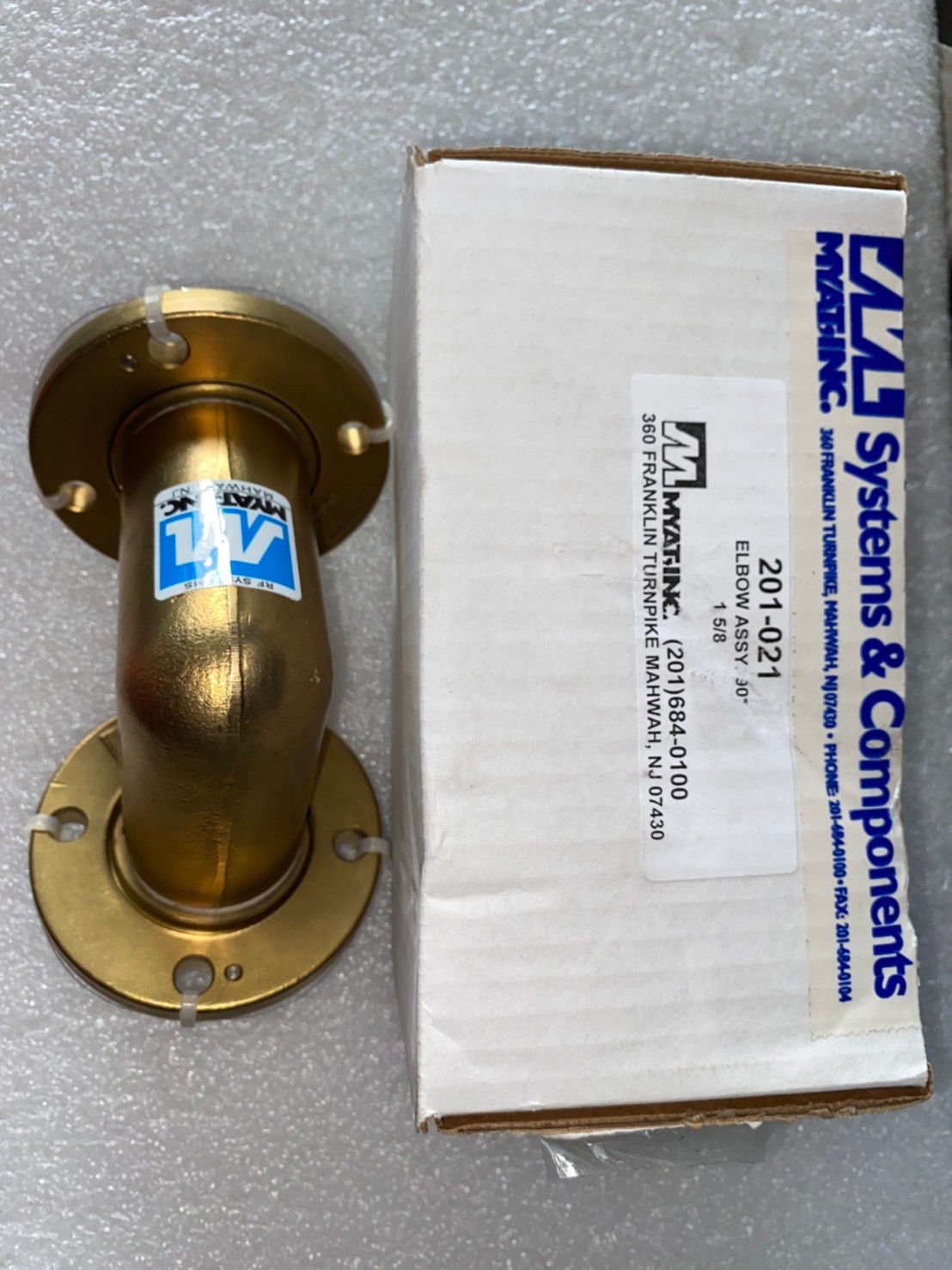 Myat Inc - 1 5/8 " 50 Ohm - 90° Arch - Eia Cable Transmission Line圖片