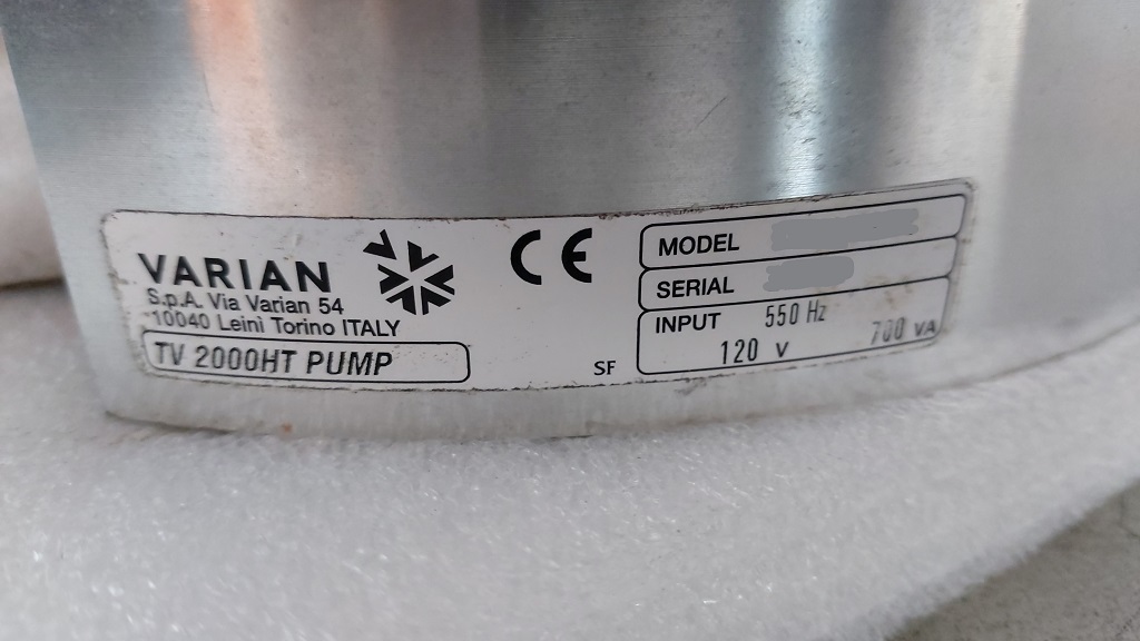Varian V 2000HT Turbo Pump圖片