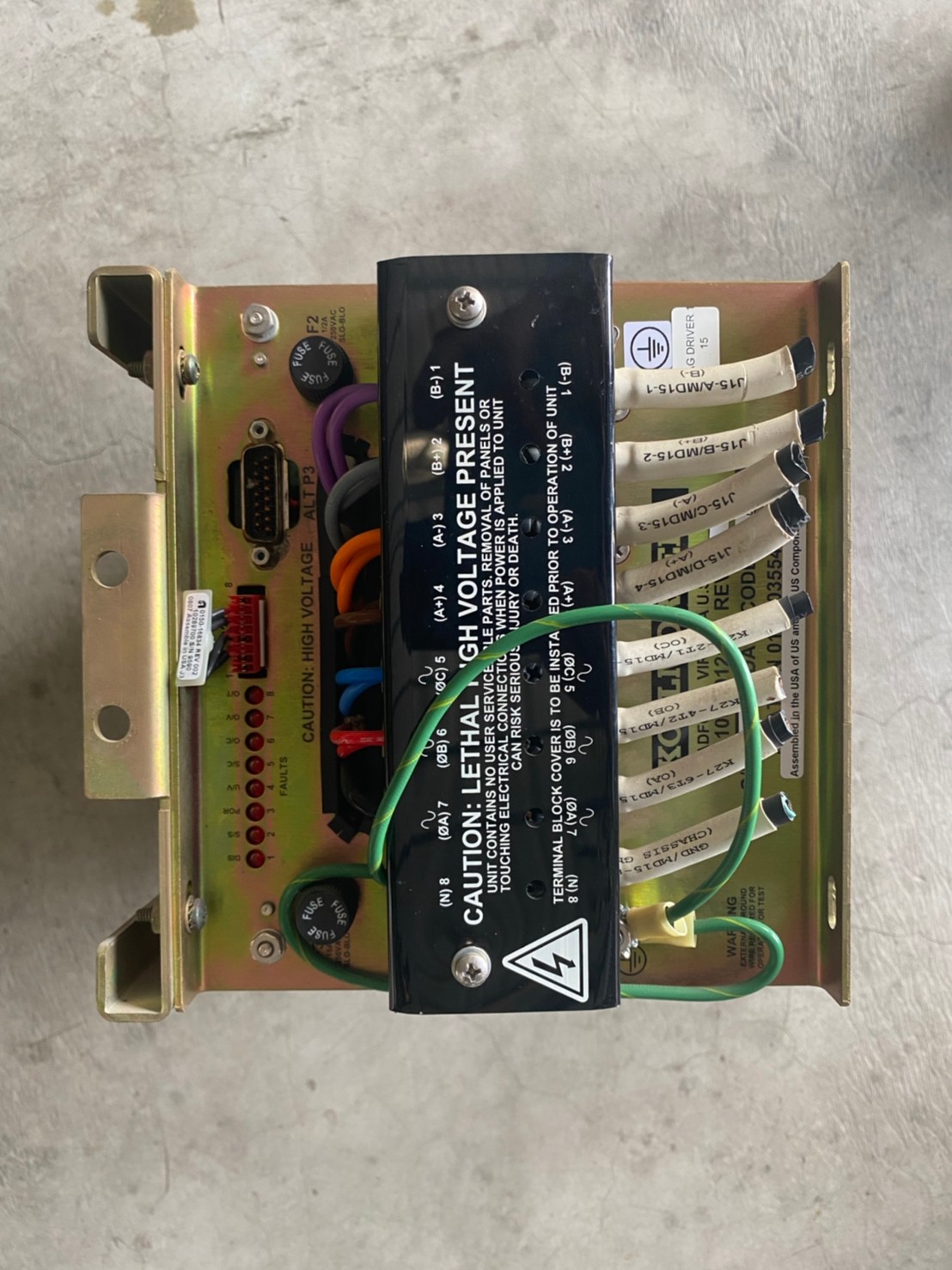 AMAT Applied Materials 0190-03554 Mag Driver 50a 2-channel , Kollmorgen 1000-012圖片