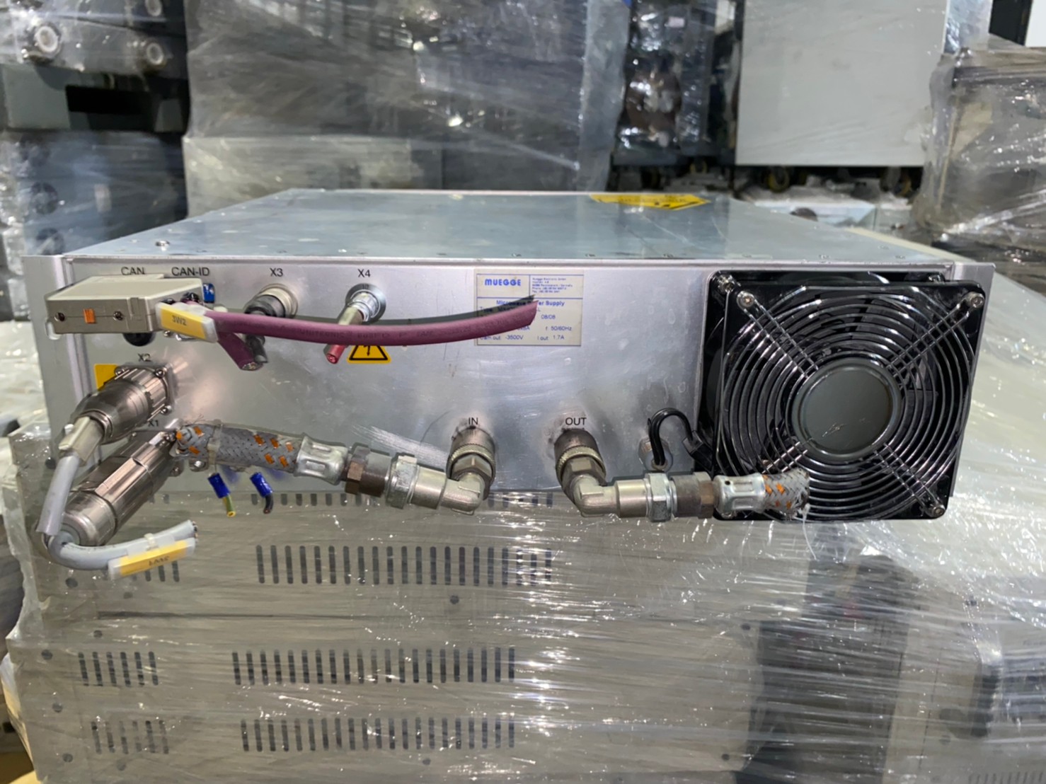 MUEGGE MICROWAVE POWER SUPPLY MX4000X-111KL圖片