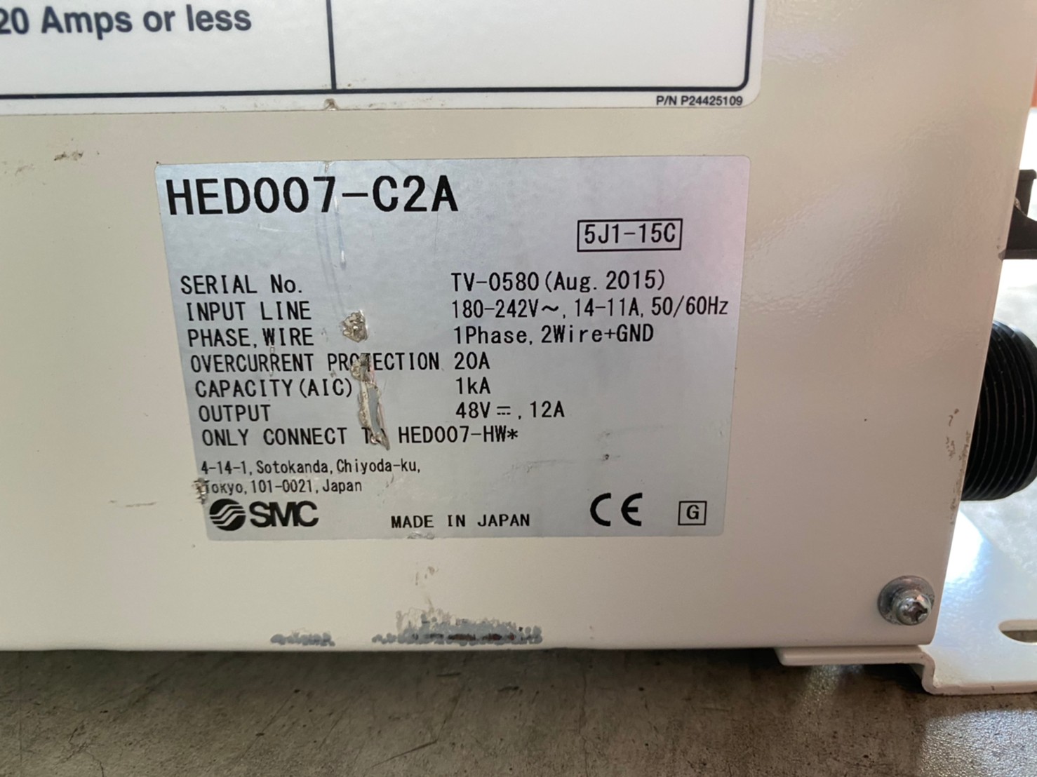 SMC HED007-C2A chemical thermo con unit圖片