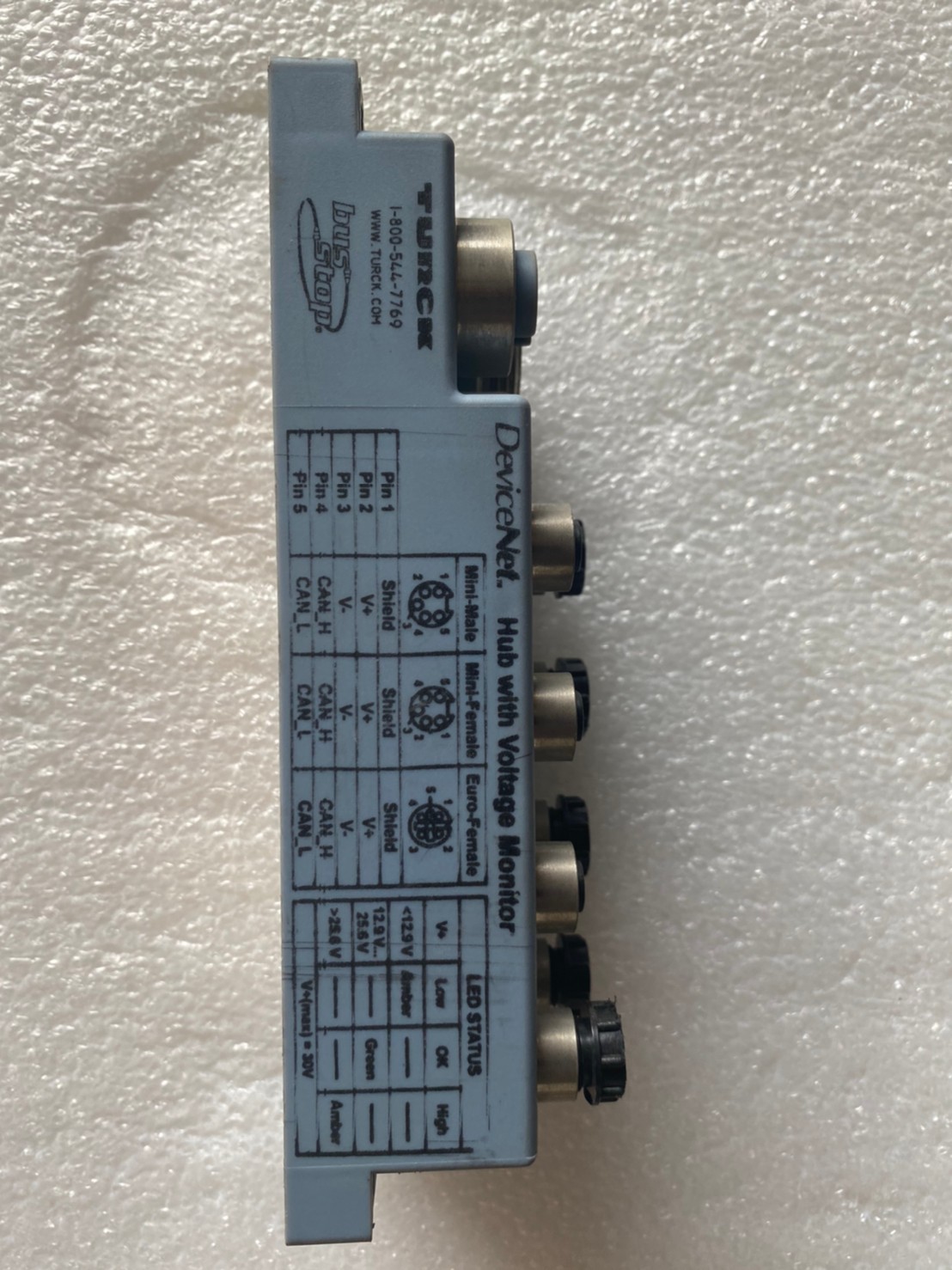 Turck JBBS 57-E811 8-Port Eurofast Junction Box圖片