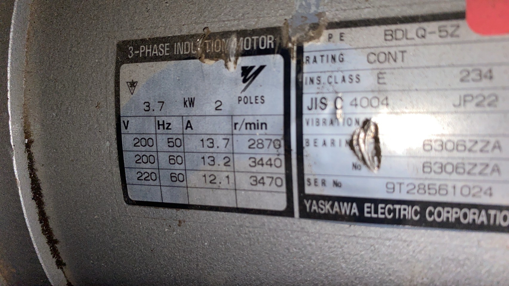 KASHIYAMA B1201-1 ROOTS VACUUM PUMP圖片