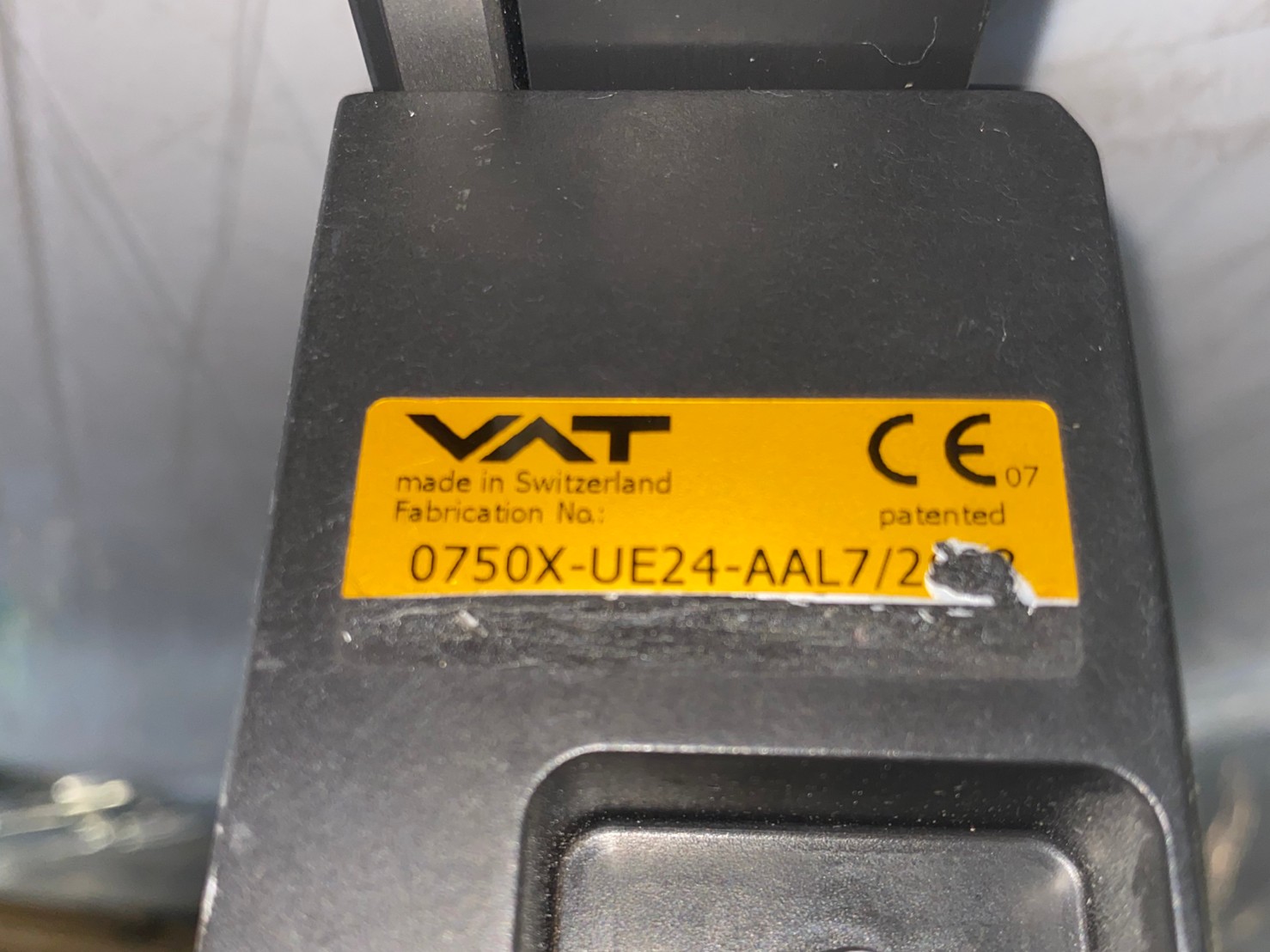 VAT 0750X-UE24-AAL7 Slit Valve圖片