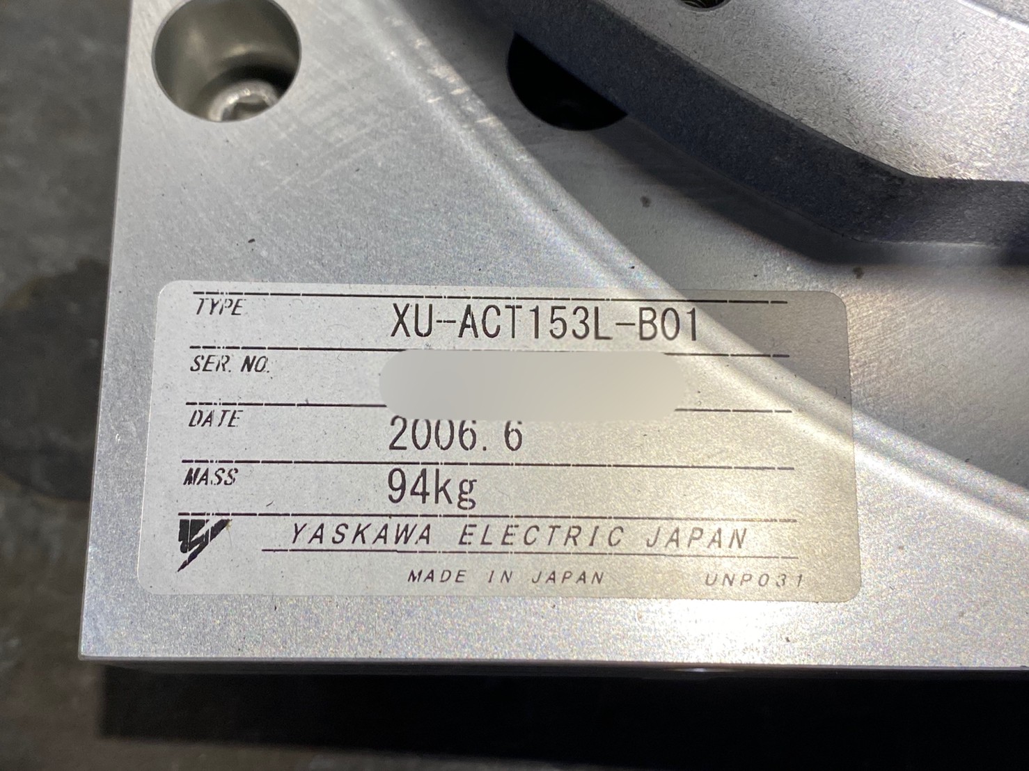 YASKAWA XU-RC350D-C61 ROBOT圖片